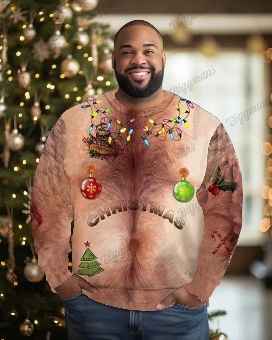 big and tall Christmas outfits