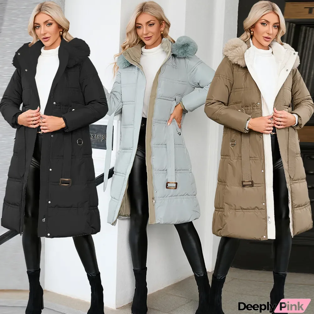 Winter New Slim Down Cotton Jacket In The Long Section Jacket