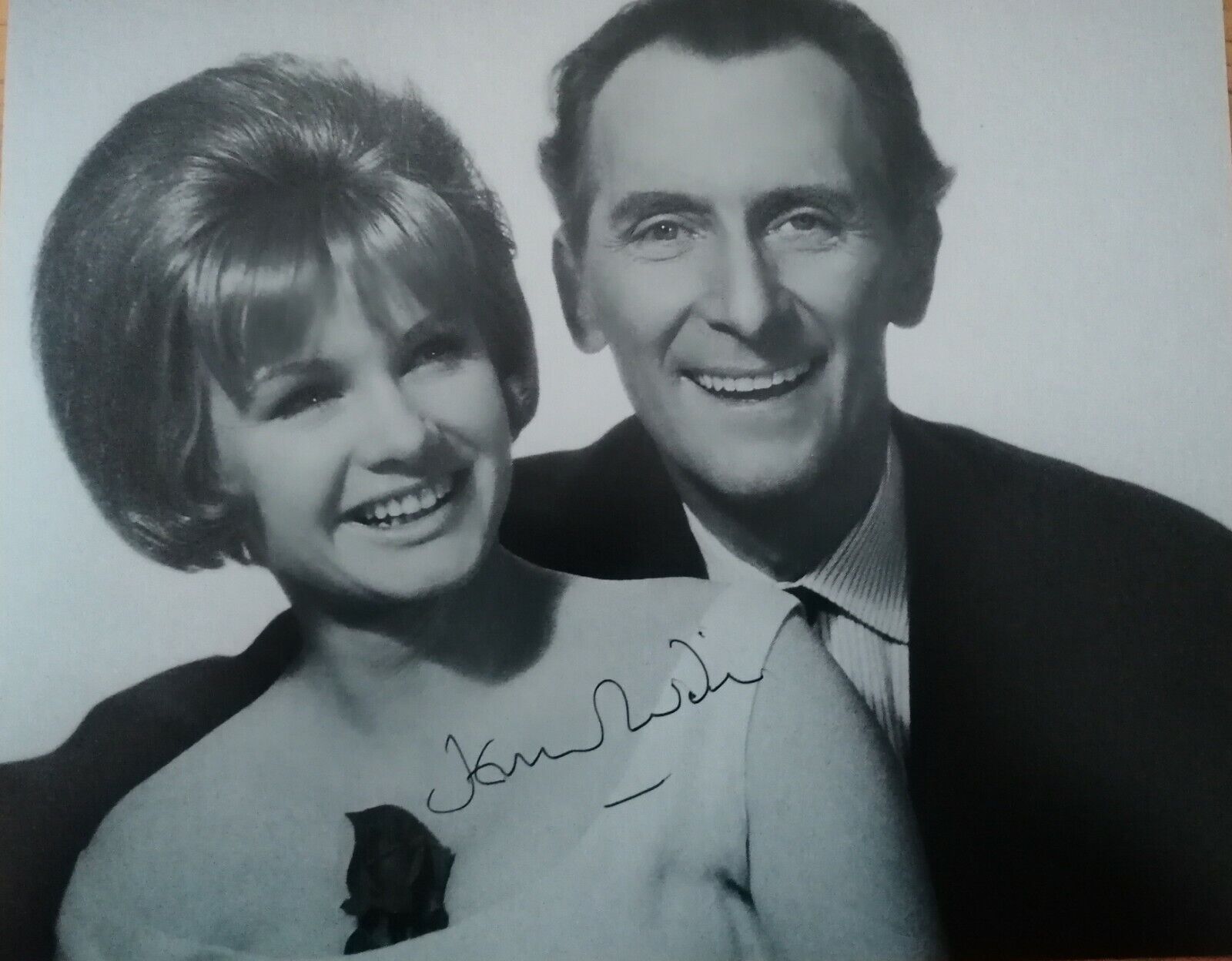 JENNIE Linden Autographed Doctor Who 10 x 8 Black and White Hand Signed