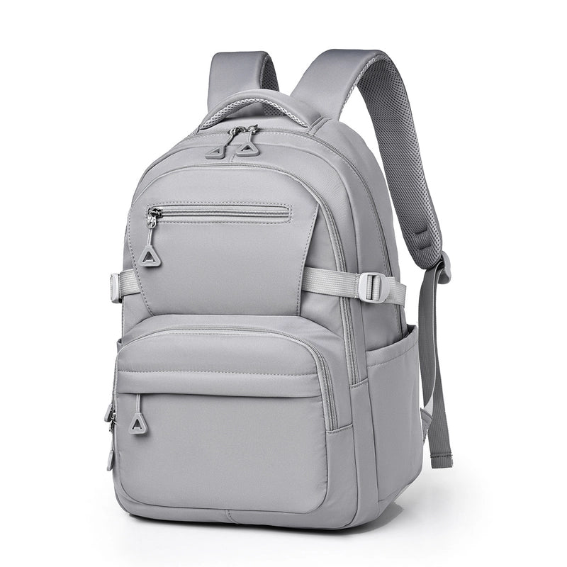 Backpack Large Capacity Korean Style Simple Student Backpack Junior And Senior High School Student Casual Schoolbag Double Back Delivery