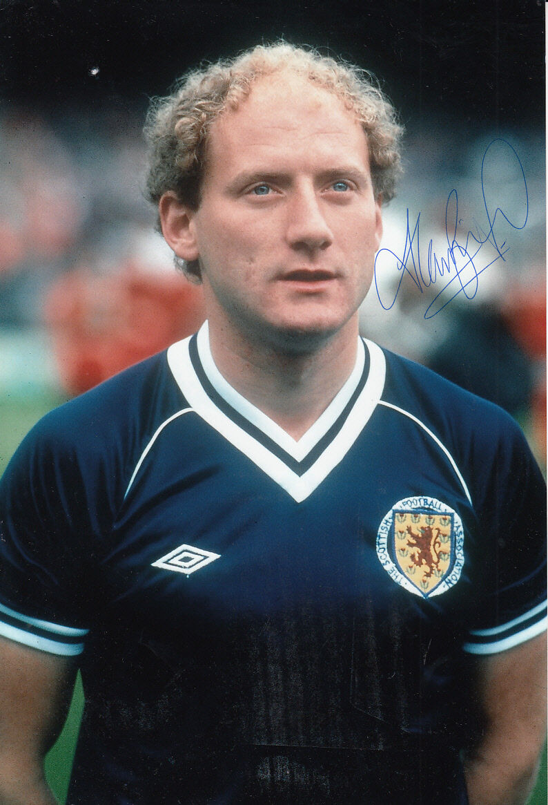 Scotland Hand Signed Alan Brazil Photo Poster painting 12x8 1.