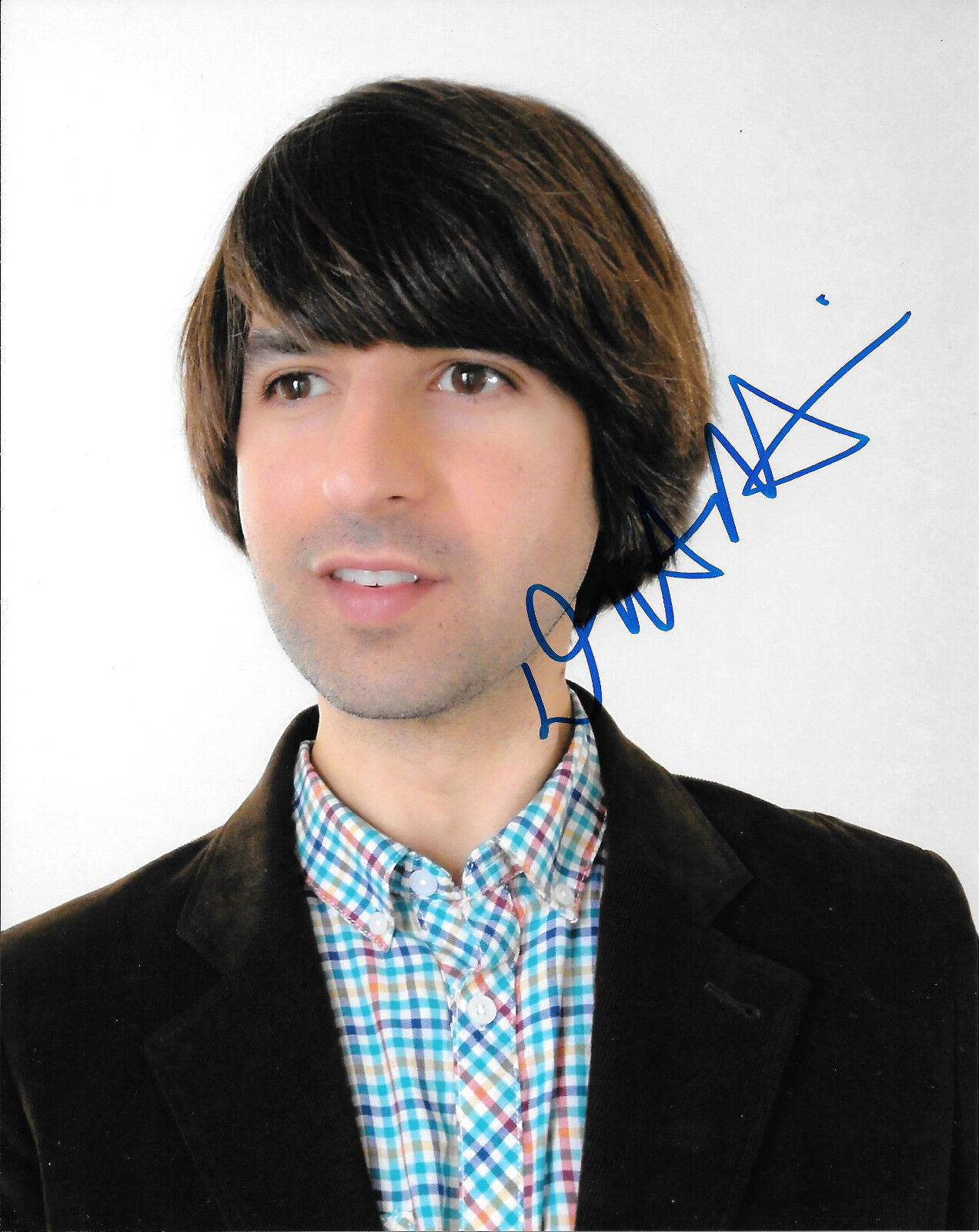 GFA Stand-up Comedian * DEMETRI MARTIN * Signed 8x10 Photo Poster painting D8 COA