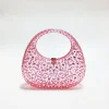 Women's Evening Bag Sparkly Rhinestone Clutch Purse Bling Acrylic Top-handle Bag for Women