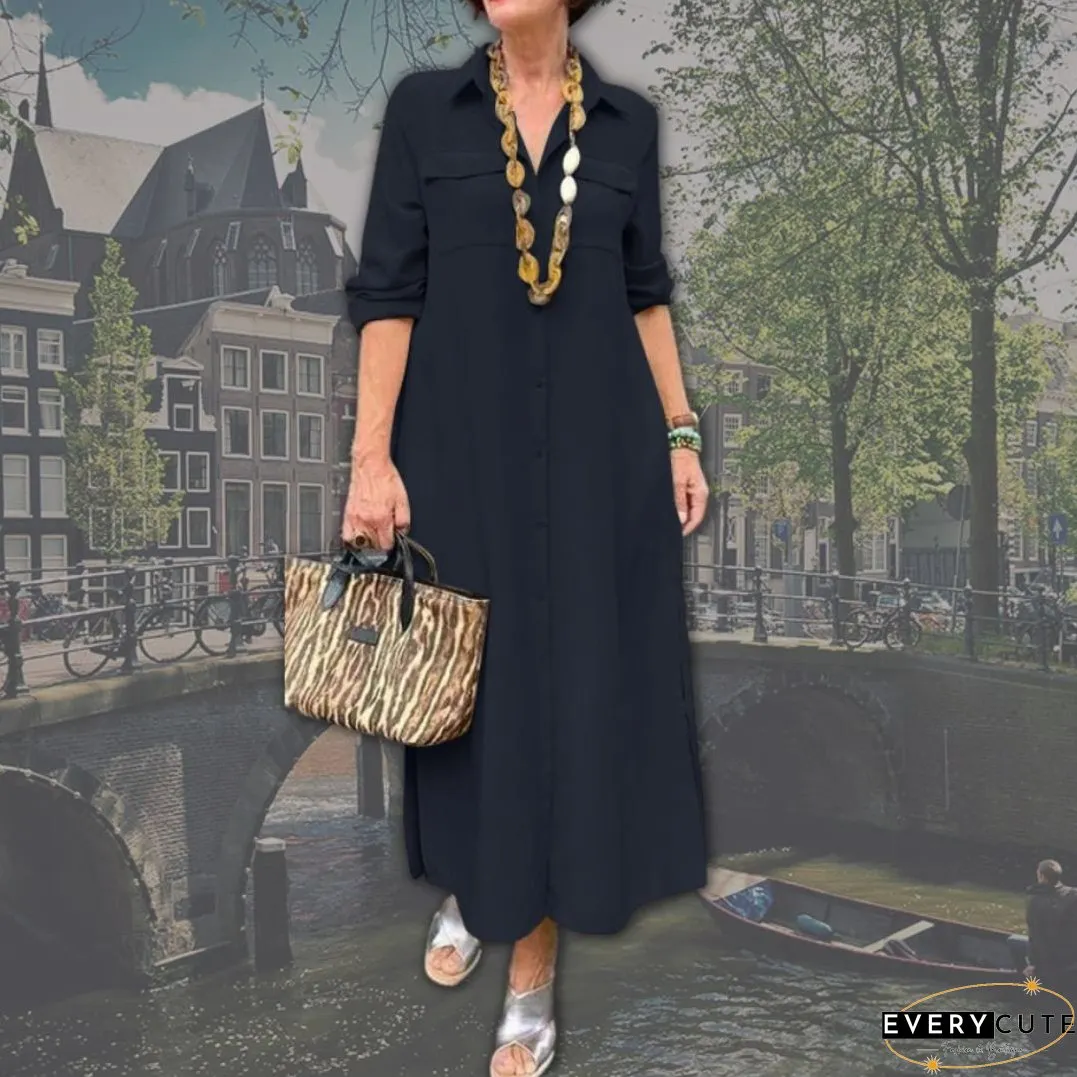 Casual and Effortless winter Dress