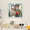 Old Couple-11CT Stamped Cross Stitch 40*40cm/15.75*15.75in tapestrymarket