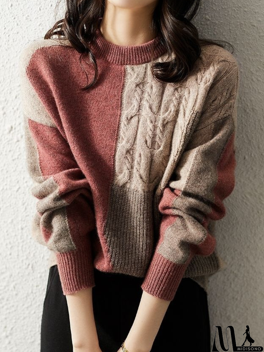 MidiSono - Simple and Stylish winter Pullover