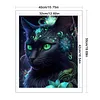 Cat-11CT Stamped Cross Stitch 40*50cm tapestrymarket