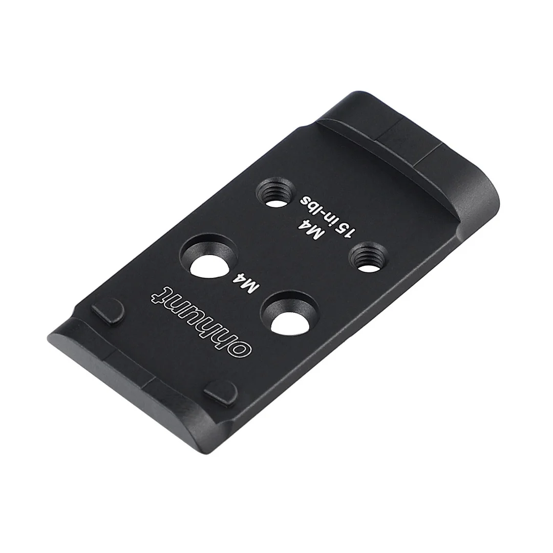 ohhunt&reg; HK VP9 OR / VP9L OR Adapter Plate Compatible with 407K 507K EPS RMSc RD-U1 RD-U3 RD-U5 CNC 7075-T6