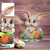 DIY Easter Egg Rabbit Single-Sided Diamond Painting Desktop Ornaments