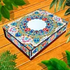 (US Local)Diamond Painting Storage Box DIY 5D Diamond Painting Jewelry Box for Women (B)