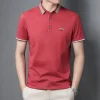 New Business Casual Lapel Embroidered POLO Shirt
