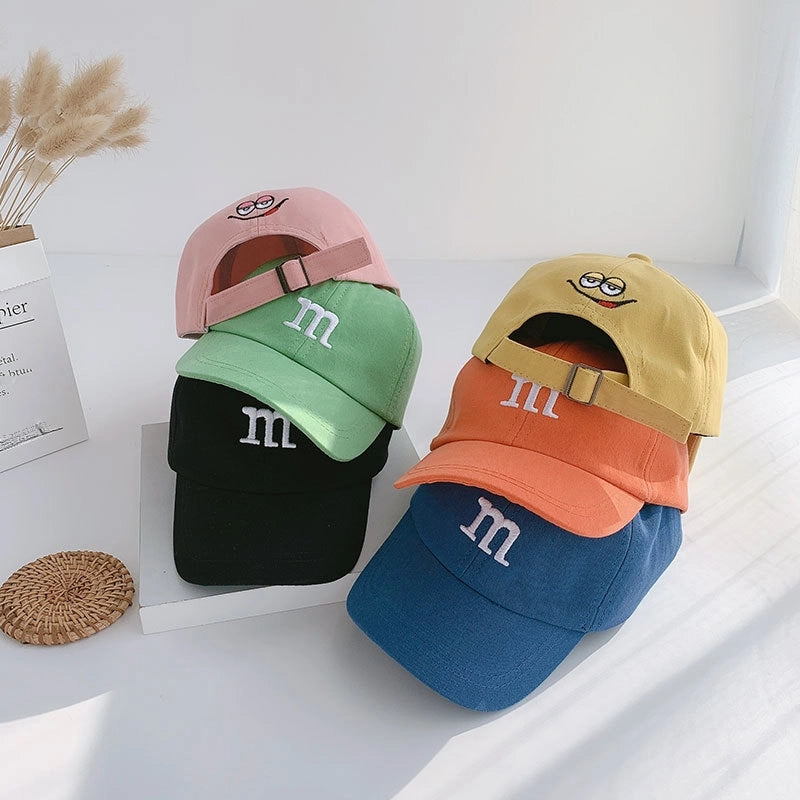 Children’s Hat Baby Spring And Autumn Cap Korean Letter Embroidery Boys Autumn And Winter Girls Kids Baseball Cap