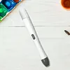18Pcs / Set 5d bricolage diamant foret stylo ensemble avec lumi&egrave;re pour bricolage arts artisanat (blanc)