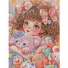 【Limited Stock Sale】Girl And Linabell-11CT Stamped Cross Stitch 40*55cm/15.75*21.65in tapestrymarket