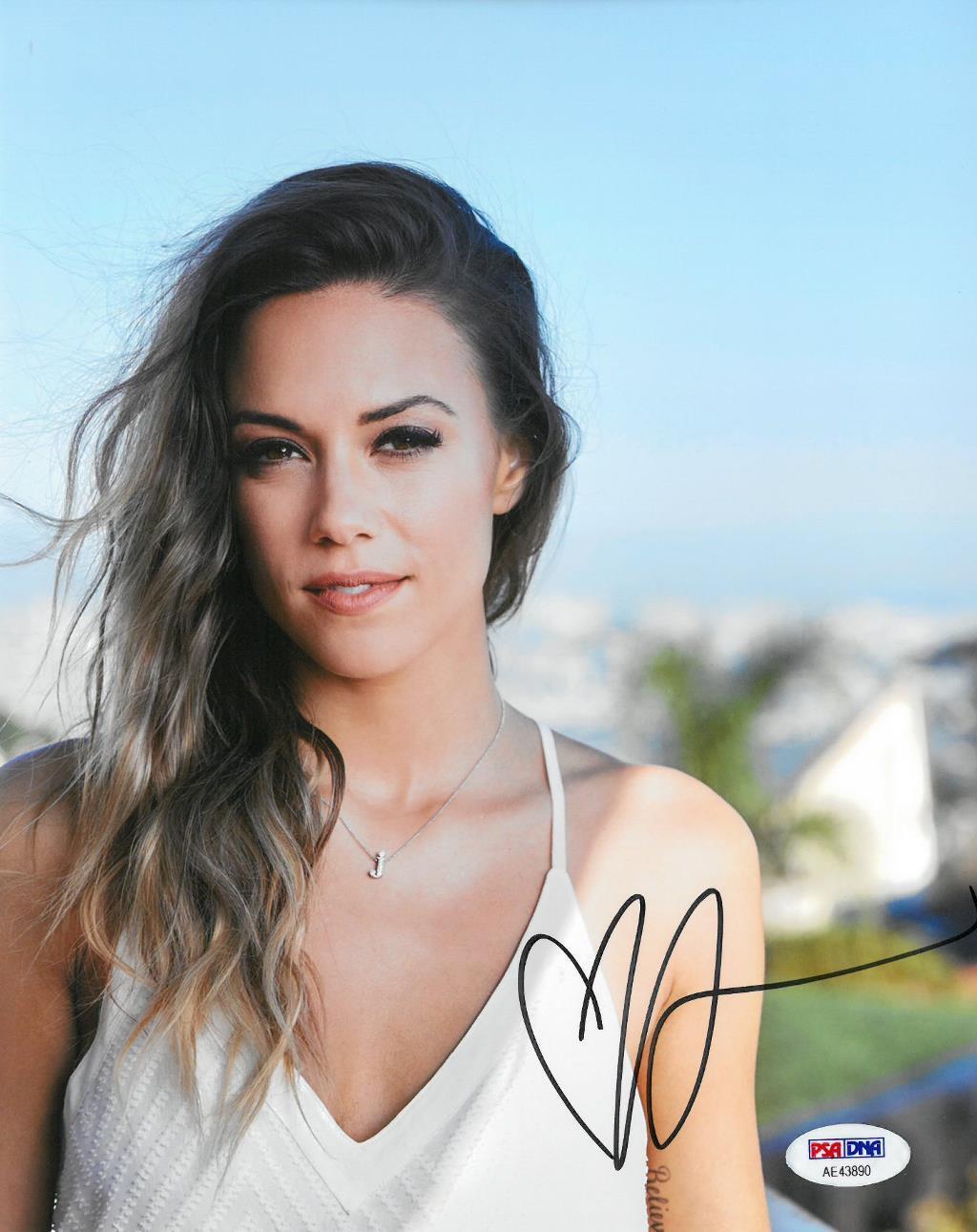 Jana Kramer Signed Authentic Autographed 8x10 Photo Poster painting PSA/DNA #AE43890