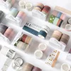 Macaron Plain Color Geometric Paper Tapes 10in1 Set Craft Lover Student Scratchbook Diary Photobook Decorative Stationery