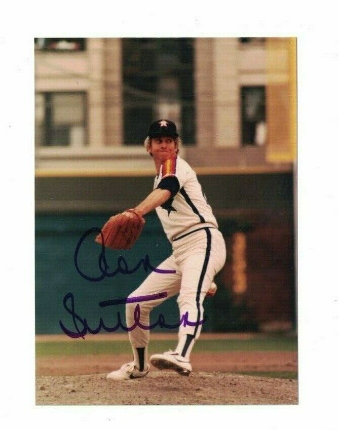 Don Sutton Houston Astros Signed Original 3x5 Baseball Photo Poster painting W/Our COA