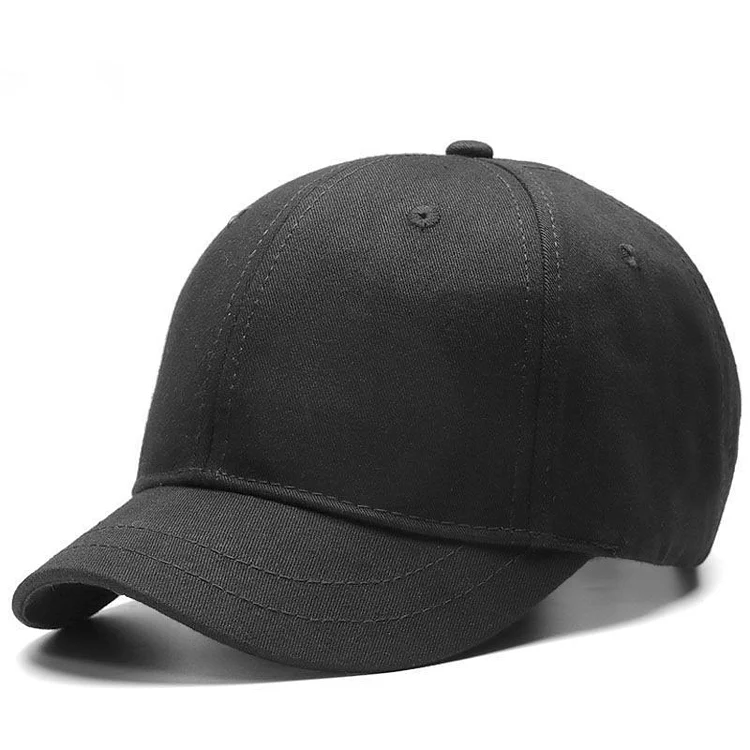 Large Size Baseball Cap Unisex Solid Color Casual Caps Man Short Peaked Snapback Cap Dad Hat Big bone Plus Sizes gorras 56-65cm