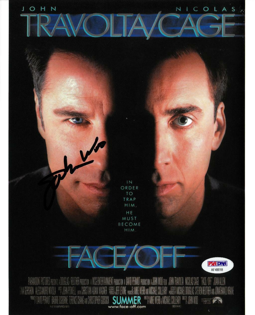 John Woo Signed Face Off Authentic Autographed 8x10 Photo Poster painting PSA/DNA #AF49018