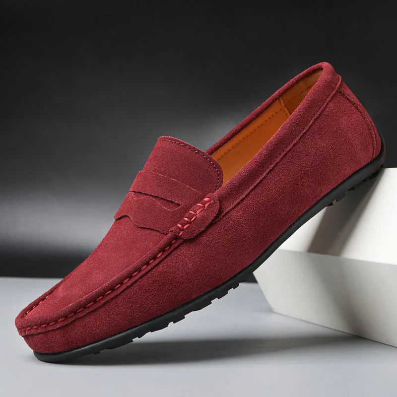 Men's Suede Loafers &ndash; Comfortable Slip-On Smart Casual Shoes &ndash; view 2