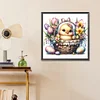 Diamond Painting -DIY Round Drill Easter Chicken