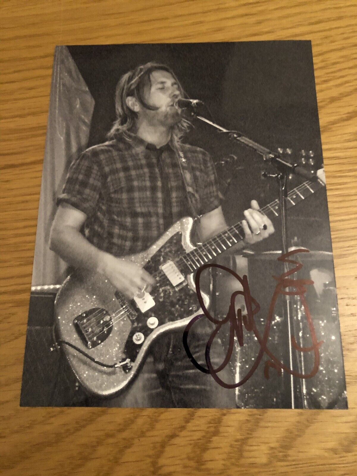 GRANT NICHOLAS (FEEDER) SIGNED Photo Poster painting