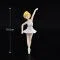 Cute Ballet Girl Fairy Garden Miniatures Figurine Decoration for Craft Ornament DIY Keychain Jewelry Accessories Home Desk Decor