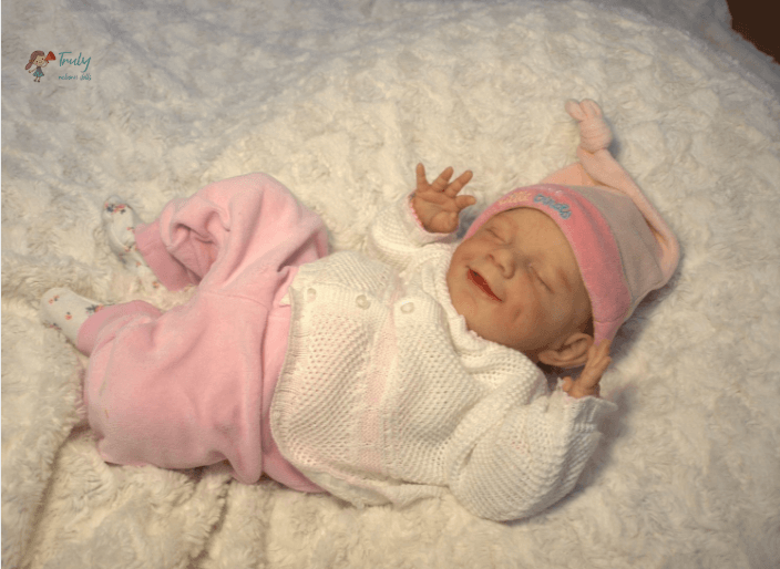 15'' Darlene Realistic Reborn Baby Girl Doll with “Heartbeat” and Sound