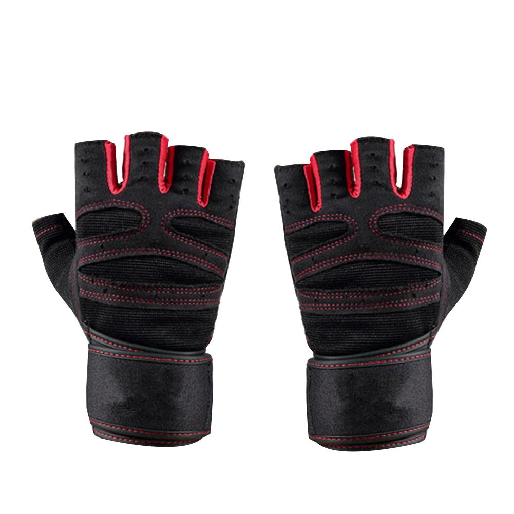

Half Finger Body Building Weight Lifting Gloves Non-slip Dumbbell Gloves, 501 Original