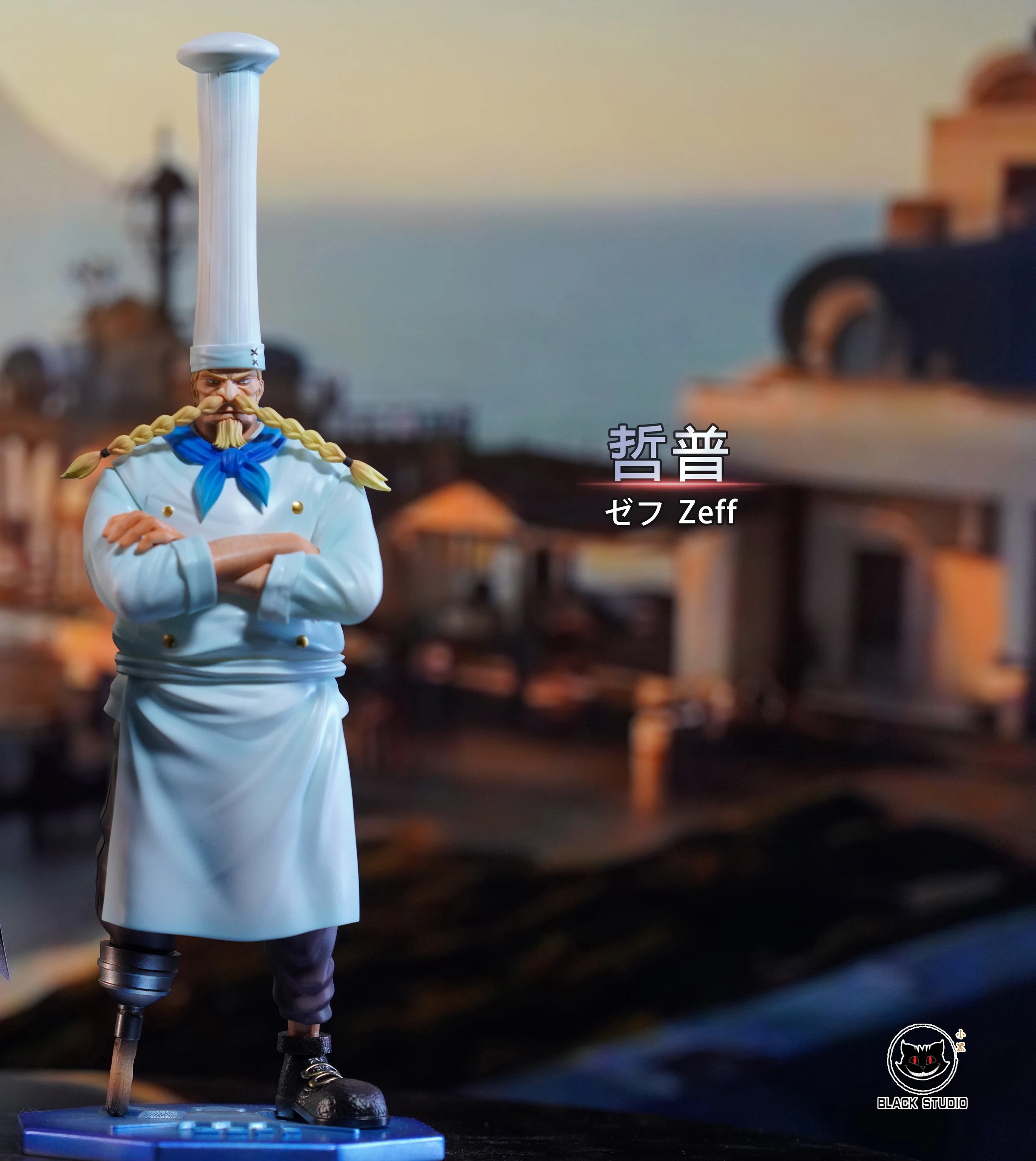 POP Scale Zeff & Kuro - ONE PIECE Resin Statue - Black Studios