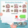 6PCS DIY Diamond Art Greeting Cards Santa Claus Congratulations Cards & Gift