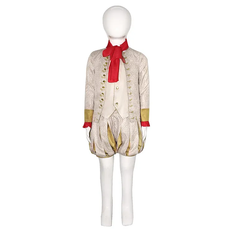 Kids Children Shrek Rumpelstiltskin White King Outfits Cosplay Costume Halloween Carnival Suit