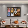 Disney Characters - 11CT Stamped Cross Stitch 90*63cm/35.43*24.8in