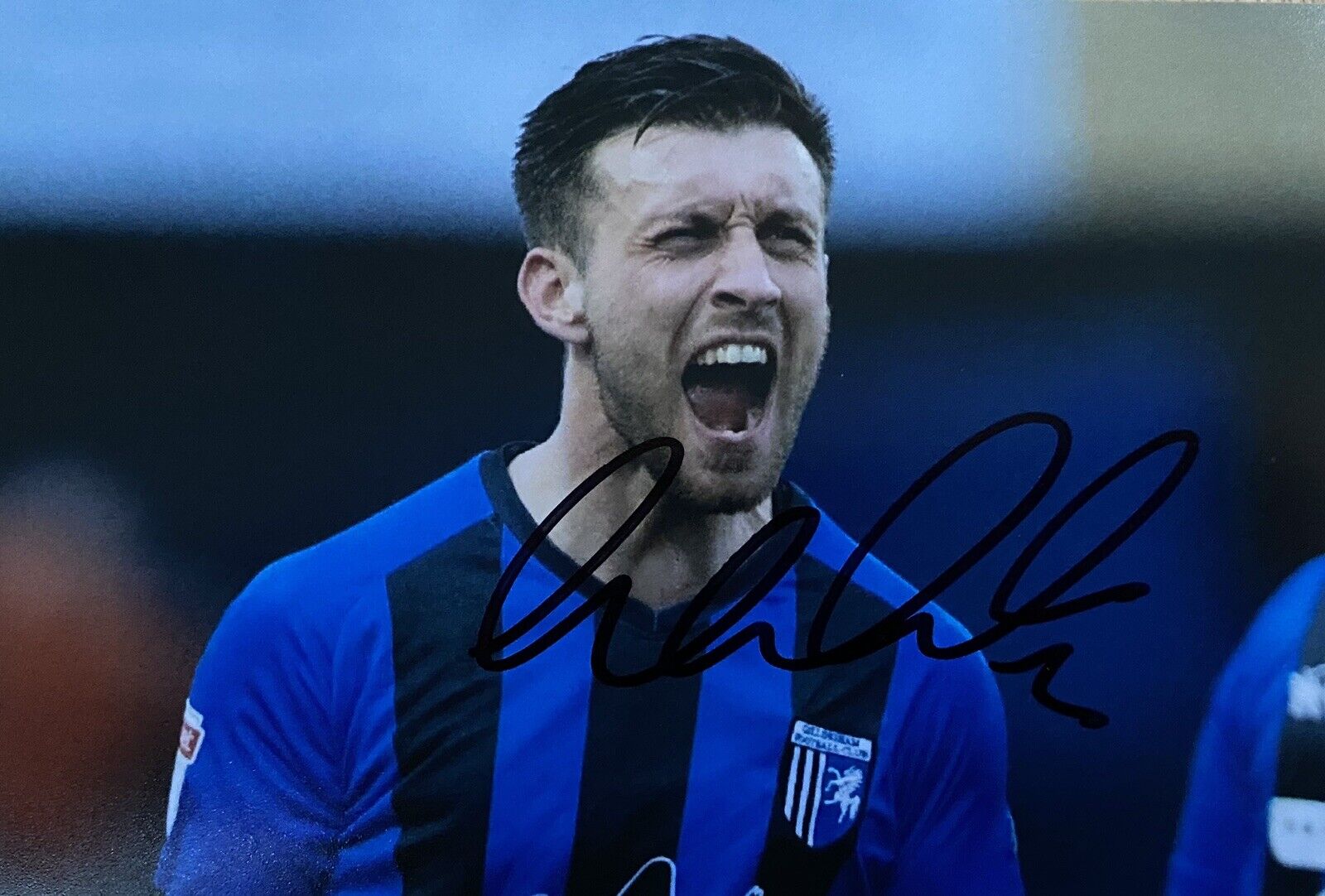 Luke O'Neill Genuine Hand Signed 6X4 Gillingham Photo Poster painting 2