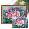 Meet Rose-11CT Stamped Cross Stitch 72*55cm/28.35*21.65in(Big Size)