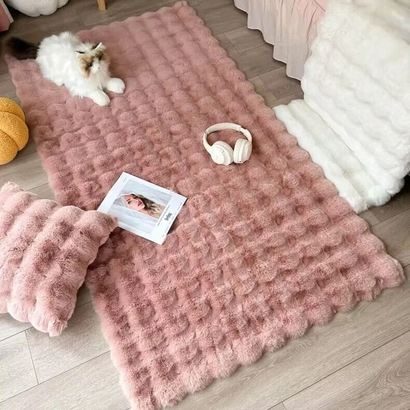 Faux Fur Soft Pet Mat, Sofa Bed for Dogs Cats Couch Protector