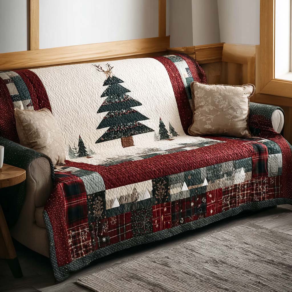Heavy Snow Quilted Sofa Cover NCU0NT10759 everthome