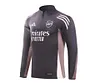 2024/2025 Arsenal Half-Pull Training Suit Purple Football Shirt 1:1 Thai Quality Set