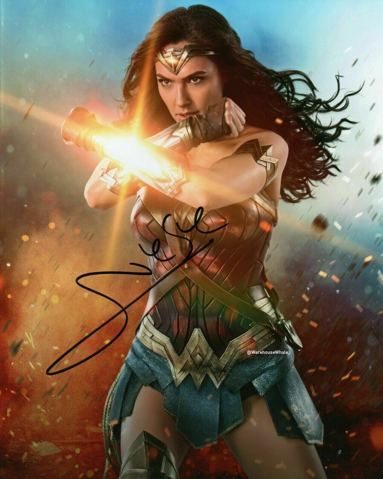 Gal Gadot Wonder Women Autographed Signed 8x10 Photo Poster painting REPRINT