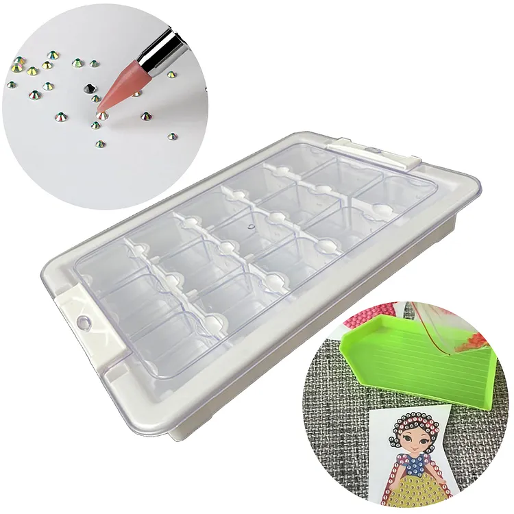 28 Grids Diamond Paint Storage Boxes, 336 Slots Plastic Bead Organizer Containers Labels Movable Dividers Diamond Bead Painting Art Case Cross Stitch 28 Grids Diamond Paint Storage Boxes, 336 Slots Plastic Bead Organizer Containers Labels Movable Dividers Diamond Bead Painting Art Case Cross Stitch