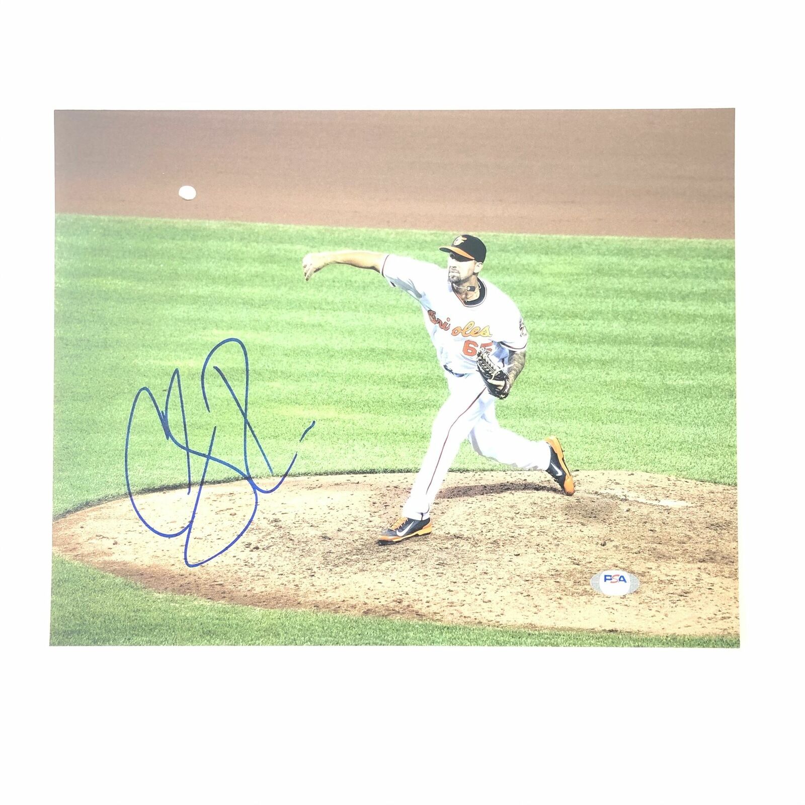 Chaz Roe signed 11x14 Photo Poster painting PSA/DNA Tampa Bay Devil Rays Autographed