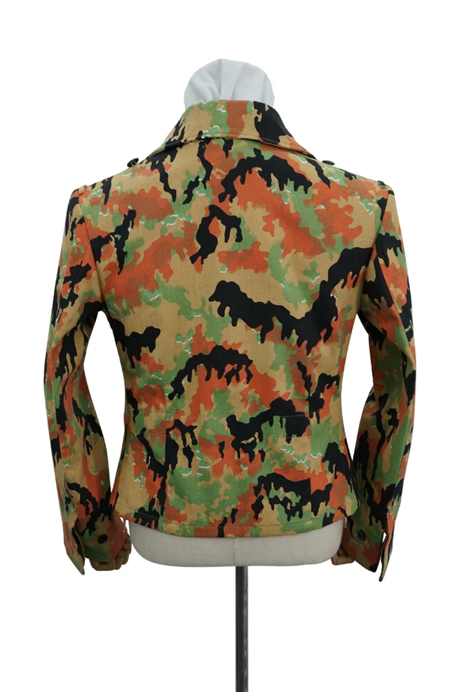   Elite German Leibermuster Camo Panzer Wrap Jacket German-Uniform