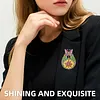 4pcs DIY Butterfly Sunflower Diamond Painting Brooch