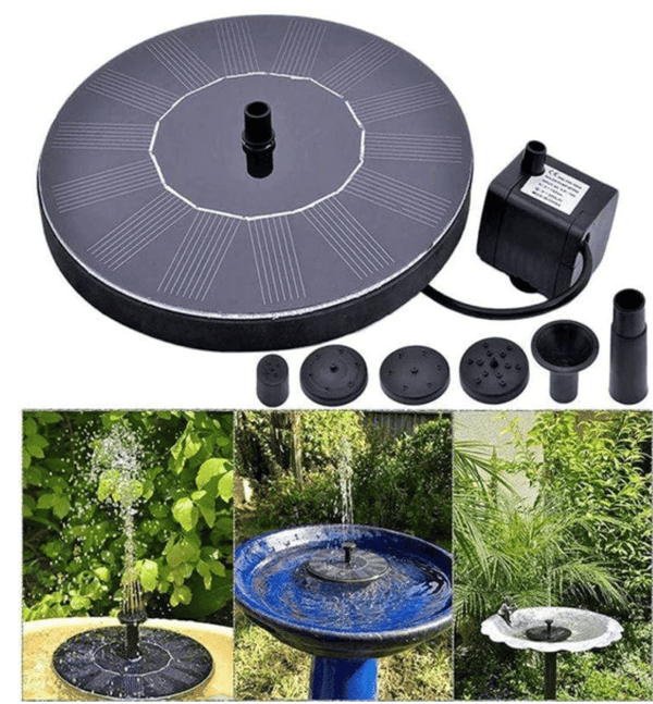 Solar Powered Fountain Pump | AvasHome