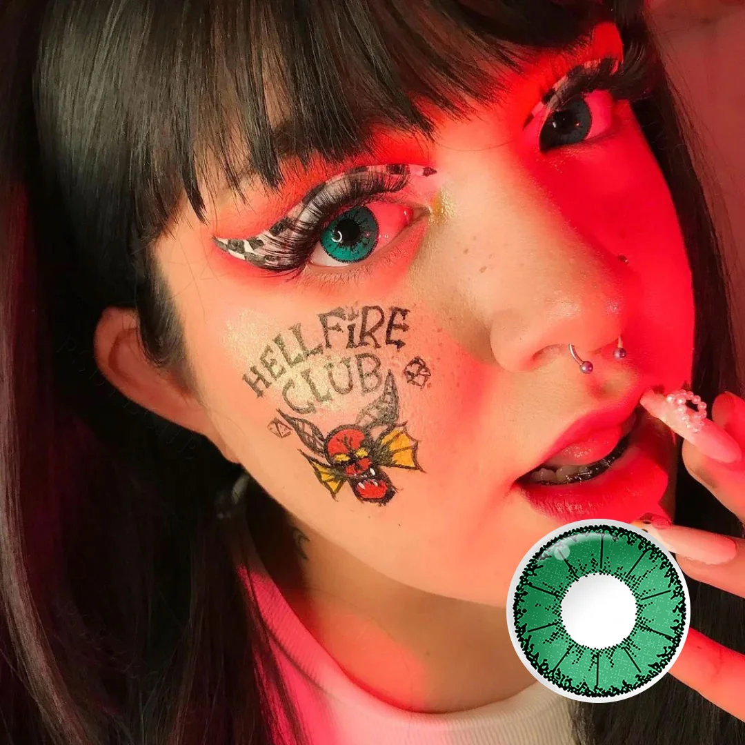 Devil Green Contact Lenses