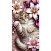 Diamond Painting - Full Round Drill - Cat(Canvas|40*70cm)
