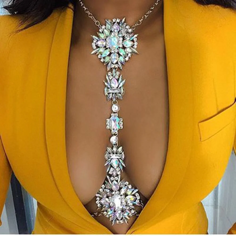 Dvacaman Korean Handmade Simulated Pearl Statement Necklace Women 2019 New Fashion Sex Body Chain Charm Necklace Jewelry Female