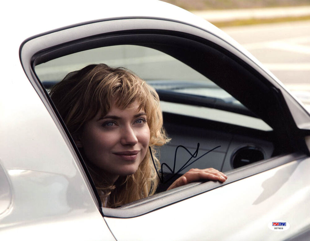 Imogen Poots SIGNED 11x14 Photo Poster painting Julia Need For Speed PSA/DNA AUTOGRAPHED