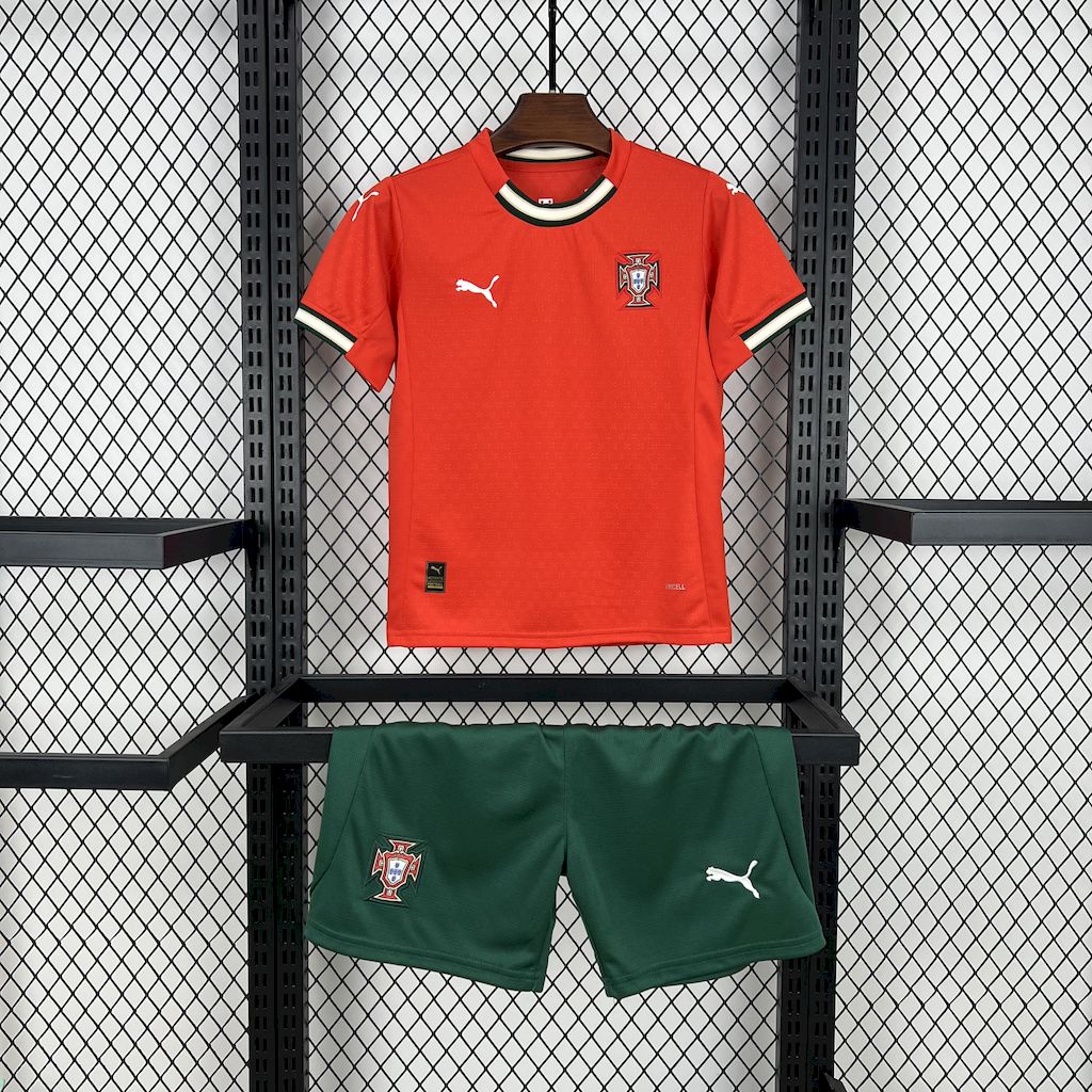 Portugal 2025-26 Home Kids Kit