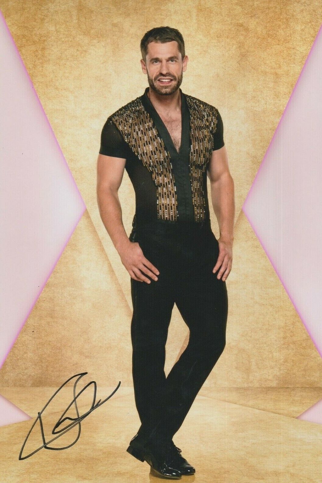 Kelvin Fletcher **HAND SIGNED** 12x8 Photo Poster painting ~ Strictly come dancing